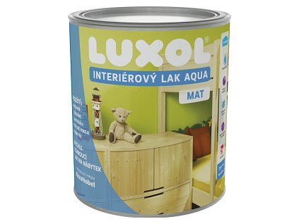 LUXOL lak interiér 0,75l aqua matný