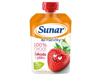 Sunar do ručičky 100g jahoda 4m+