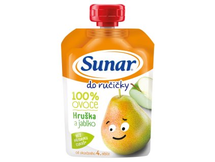 Sunar do ručičky 100g hruška 4m+