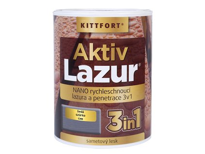 Aktivlazur Nano 0,75l šedá