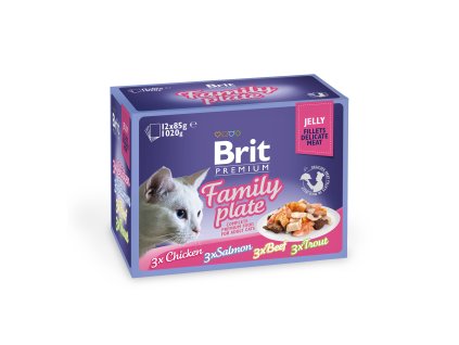 Brit Premium fam kapsa(12x85g/kra) jelly