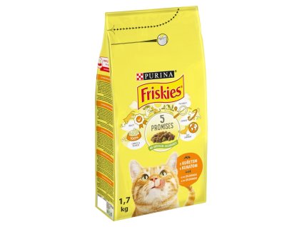 Friskies granule 1,7kg kuře zelenina