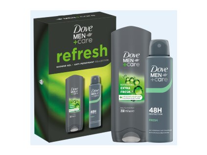 Dove dárková sada pro muže REFRESH (sprchový gel + antiperspirant)