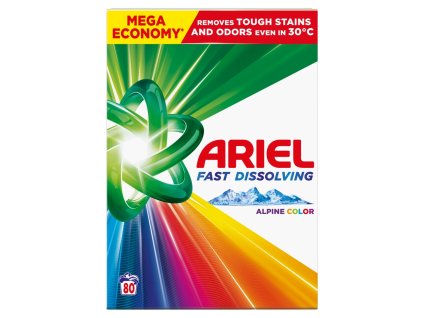 Ariel Prací Prášek Color  80 PD
