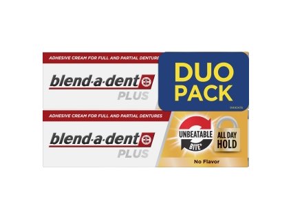 Blend-a-Dent Plus upevňující krém duo pack 2x 40 g