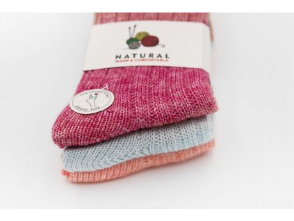 Dámské vlněné ponožky 3 páry