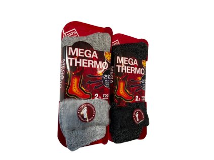 MEGA THERMO 2-VRSTVÉ TERMO PONOŽKY 1 PÁR