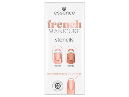essence šablony na nehty FRENCH manicure 01;