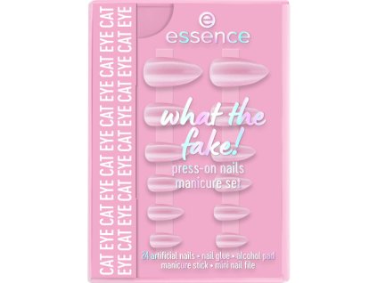 essence what the fake! sada s umělými nehty PRESS-ON 02