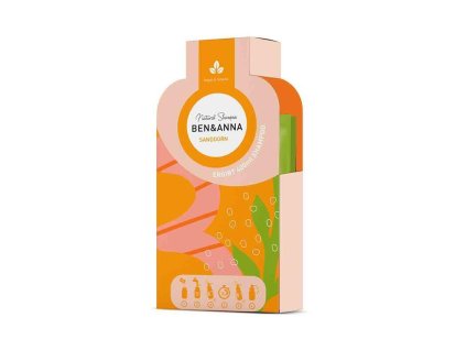 BEN&ANNA Šampon v zrníčkách SANDDORN, 2 × 20 g;