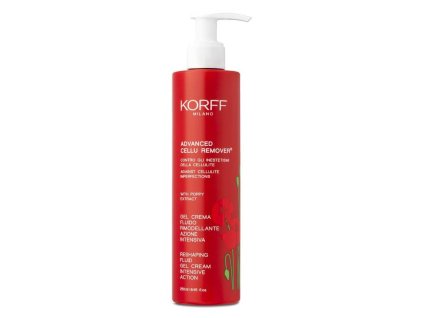 KORFF ADVANCED CELLU REMOVER REMODELAČNÍ FLUIDNÍ KRÉMOVÝ GEL 250 ML;;