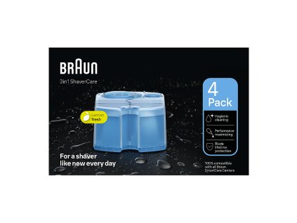 Braun 3in1 Stanice čist.náplně (4ks/kra)