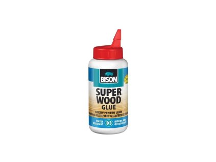 BISON voděvzdorné lepidlo na dřevo SUPER WOOD D3 250 g