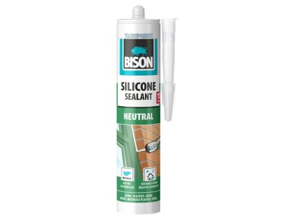 BISON silikonový tmel SILICONE SILICONE NEUTRAL ČIRÝ 280 ml