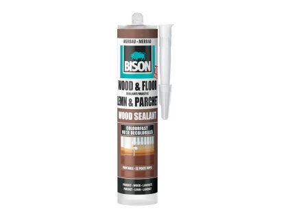 BISON jednosložkový tmel WOOD SEALANT MERBAU 300 ml