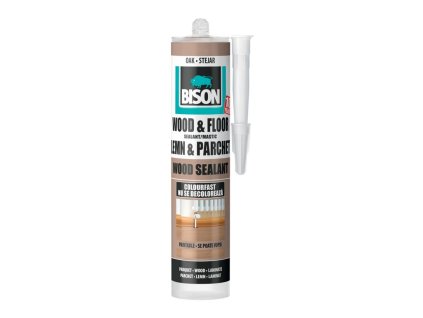 BISON jednosložkový tmel WOOD SEALANT OAK (dub) 300 ml