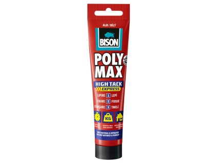BISON univerzální lepidlo a tmel POLY MAX high tack express 165 g