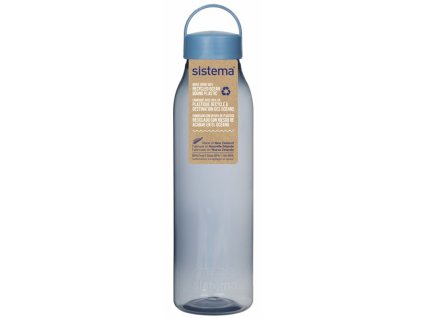 Sistema Láhev s držadlem Ocean Bound Revive 700 ml, modrá