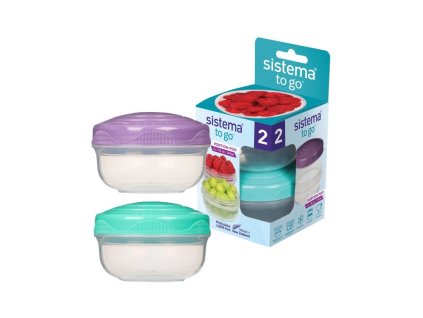 Sistema Sada 2 ks kelímků To Go Portion Pod 210 ml