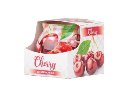 Vonná svíčka ve skle dekorační, Cherry 80 x 72 mm
