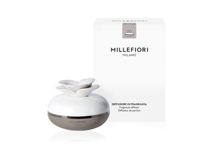 Millefiori Milano Air Design Difuzér/květina pro náplň 300 ml/holubí šedá