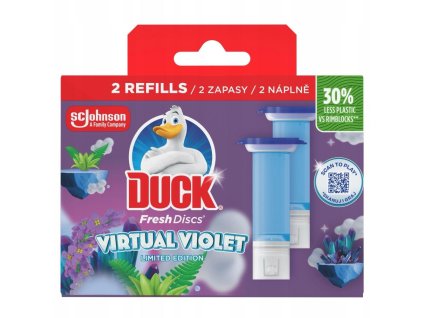 Duck Fresh Discs WC NÁPLŇ 2x36ml Virtual Violet Ks