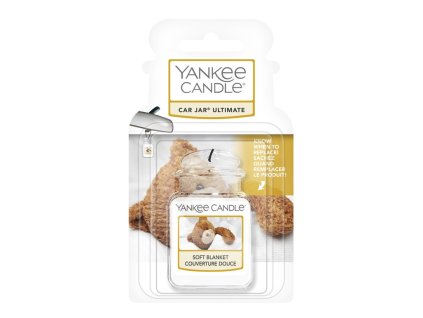 YANKEE CANDLE SOFT BLANKET VŮNĚ DO AUTA - LUXUSNÍ VISAČKA
