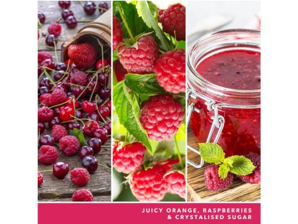 YANKEE CANDLE RED RASPBERRY SIGNATURE STŘEDNÍ