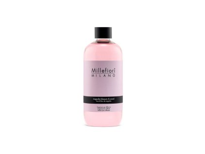 Millefiori Milano Magnolia Blossom & Wood náplň pro aroma difuzér 500 ml