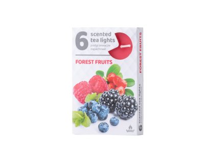 Vonné čajové svíčky 6ks, Forest fruits