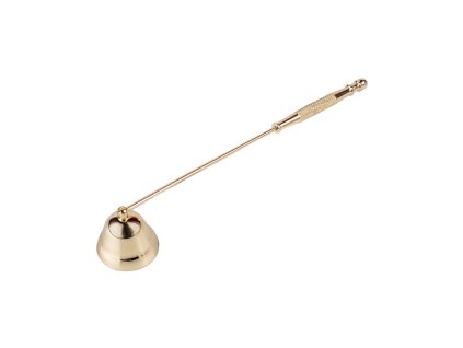 Celokovové zhášedlo zlaté, 240x38x38mm