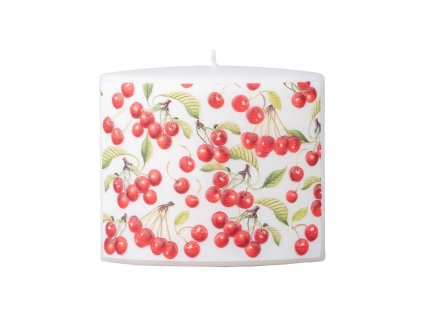 Elipsa svíčka Black Cherry 115x53x100mm