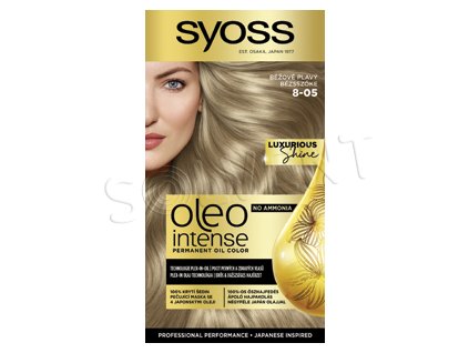 Syoss Oleo Intense 8-05 Béžově plavý
