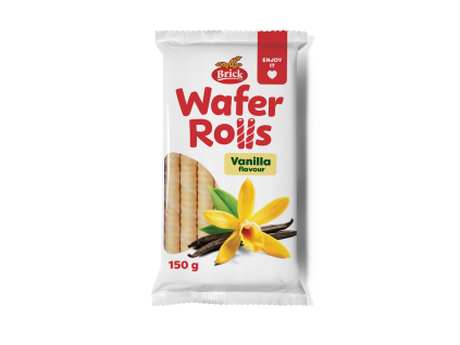 Brick Trubičky vanilka 150 g