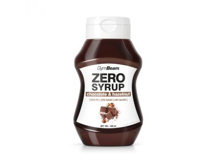 zero syrup chocolate hazelnut 350 ml gymbeam