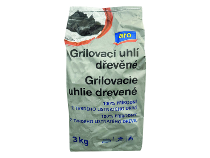 aro Dřevěné uhlí 3 kg