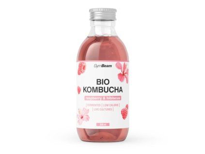 bio kombucha raspberry mockup