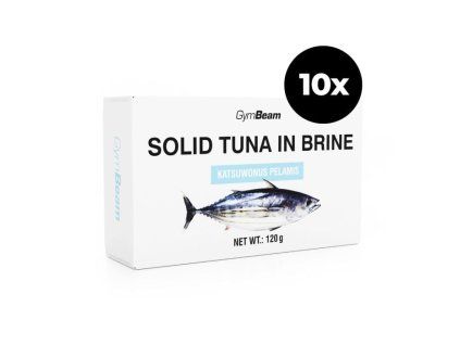 solid tuna in brine 120 g gymbeam bulk10 1 1
