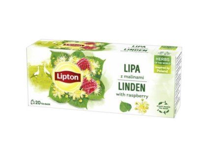 Lipton ovocné linden with raspberry @20x0,9g