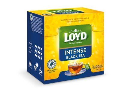 Loyd Tea pyramida black intense 40g