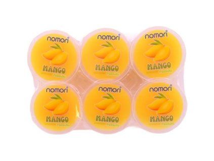 NOMORI mango pudding with nata de coco 72g