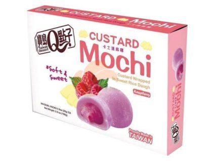 Q mochi custard raspberry fruit 168g TWN