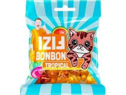 Fizi želé bonbóny tropical 80g