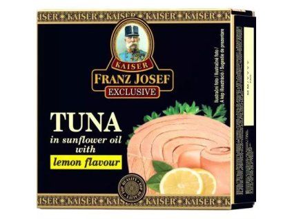 FJK tuňák steak eo v rostlinném oleji s citronem 80g