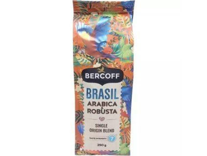 Bercoff káva brasil arabica & robusta 250g