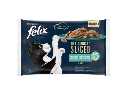 Felix Deliciously sliced kapsička mp fish selection @4x80g