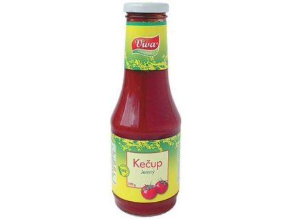 Viva kečup jemný 520g