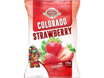 Evropa hard candy colorado strawberry 100g