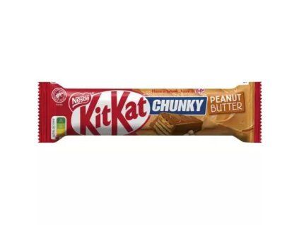 KitKat Chunky tyčinka peanut butter 42g
