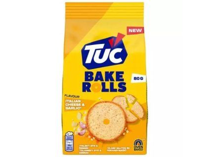 TUC bake rolls italian cheese garlic 80g